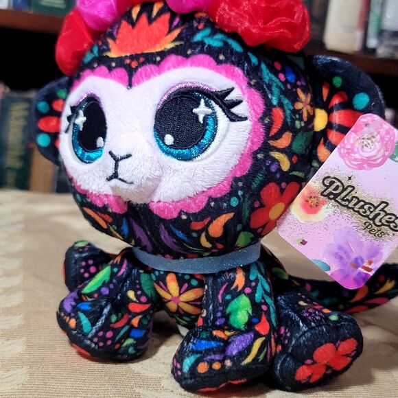 P*Lushes Pets Sofia Lopez Collectors Edition Dia de los Muertos Secret Garden 8" - Picture 9 of 16